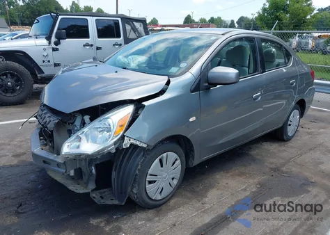 2017 Mitsubishi Mirage G4 Es from USA, damaged, VIN ML32F3FJ0HHF11364